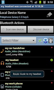Bluetooth Manager ICS Screen 2