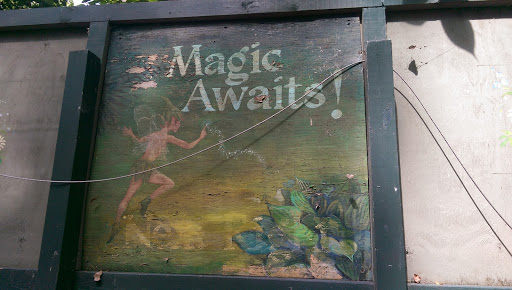 Magic Awaits Stage Mural