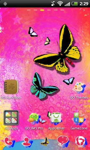 GO Launcher EX Theme Butterfly