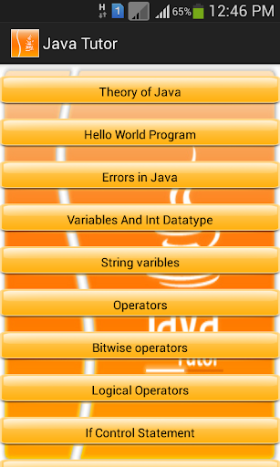 Java Tutor