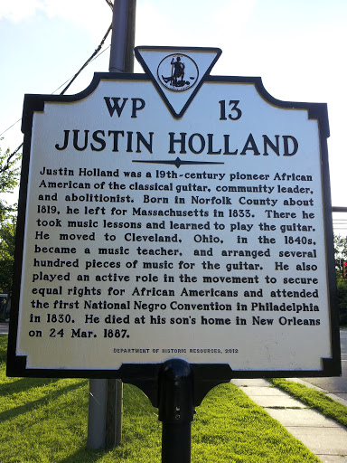 Justin Holland Memorial