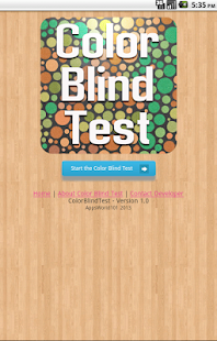 Color Blind Test