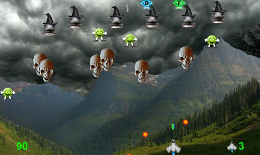 【免費街機App】Earth and space invaders-APP點子