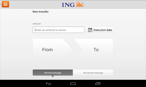 ING Smart Banking for tablet