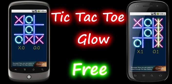 Tic Tac Toe Glow