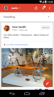 Google+ - screenshot thumbnail