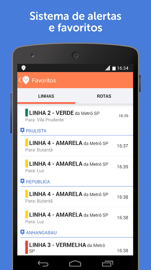 Ônibus, Trem e Metrô : Moovit - screenshot