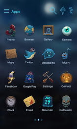 Halloween GO Launcher Theme by ZT.art poster 2