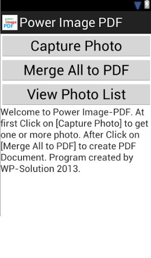 Power Image to PDF