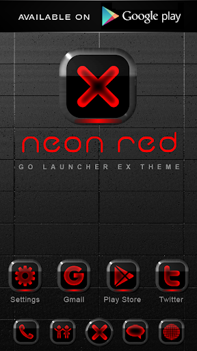 【免費個人化App】NEON RED Digital Clock Widget-APP點子