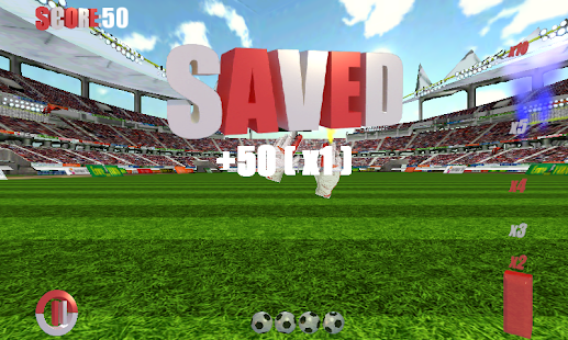 portero partidos de fútbol 3D Screen 3