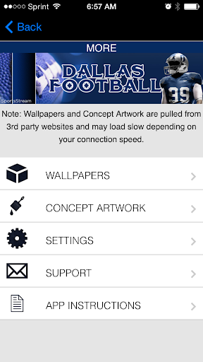 【免費運動App】Dallas Football STREAM+-APP點子