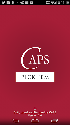 CAPS Pick'em