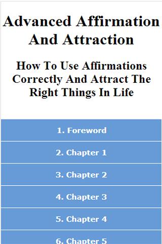 Advanced Affirmation Attractio