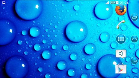 Bubbles Blue Xperien Theme poster 9