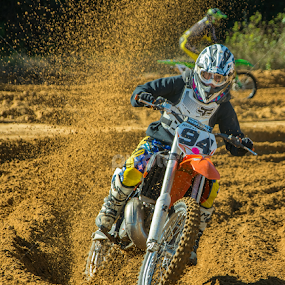 Dirts Flyin by Lynn Wiezycki - Sports & Fitness Motorsports