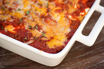 Creamy Baked Spaghetti