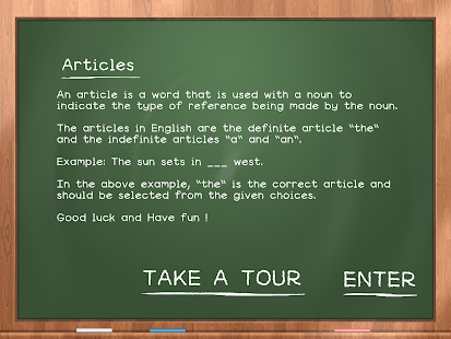 Free English Articles For Kids APK