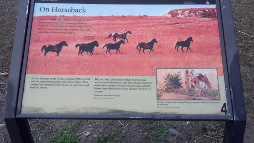 On Horseback Sign