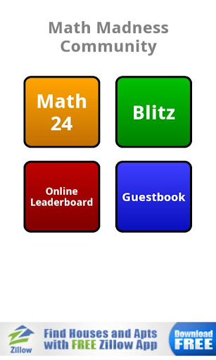 Math Madness - 24 Math Game