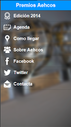 PREMIOS AEHCOS 2014 poster 2