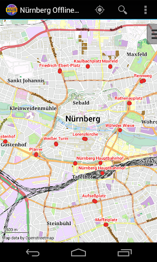 Nuremberg Offline City Map