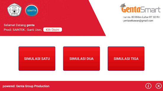 How to download Simulasi Bank Soal SBMPTN GGP patch 1.0 apk for laptop