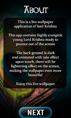 Lord Krishna Lightening LWPのおすすめ画像1