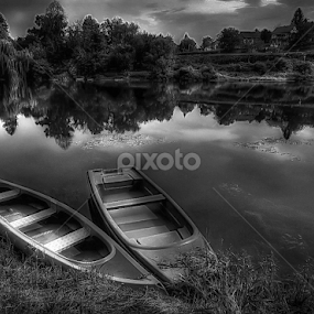 two by Mirela Korolija - Black & White Landscapes