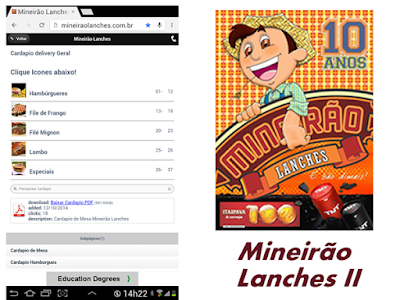 Mineirão Lanches Delivery screenshot 1
