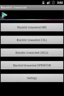 Blacklist - SMS Call