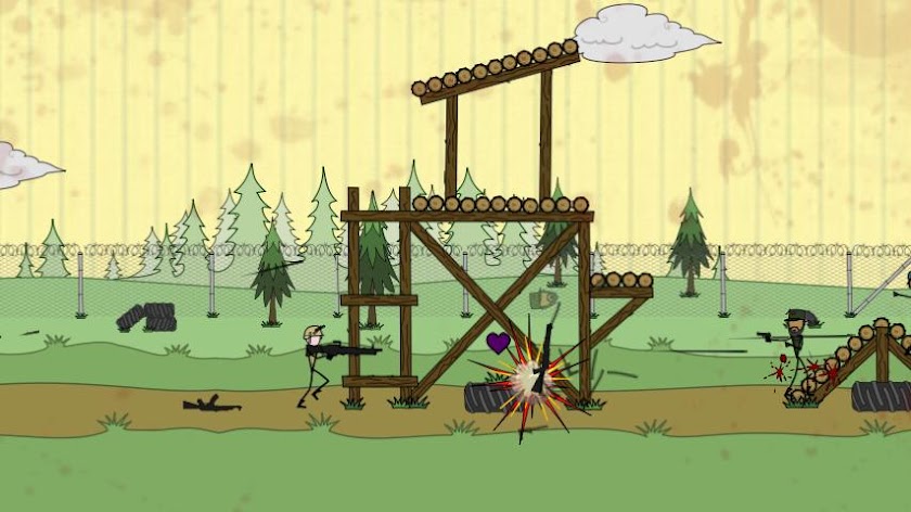 Doodle Army Boot Camp Screen 1