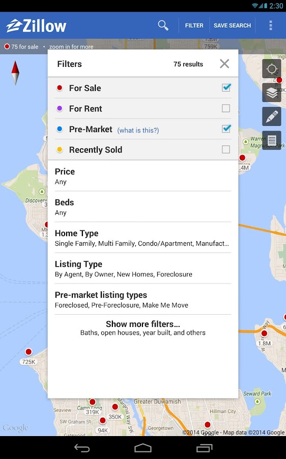 Zillow Real Estate & Rentals Android Apps on Google Play