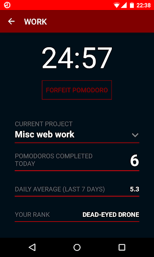 Pomodoro Challenge Timer