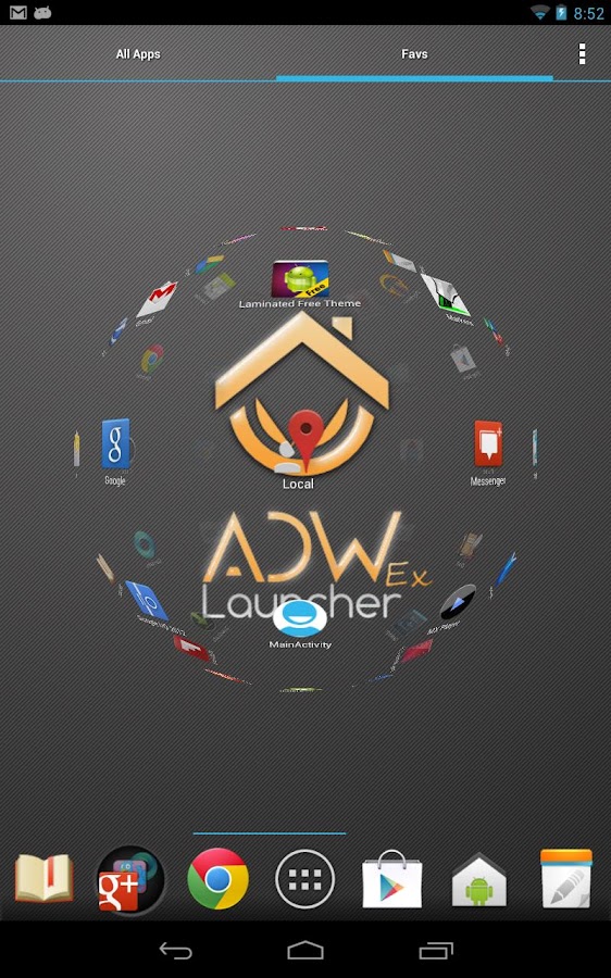 Hình ảnh ADW.Launcher cho android