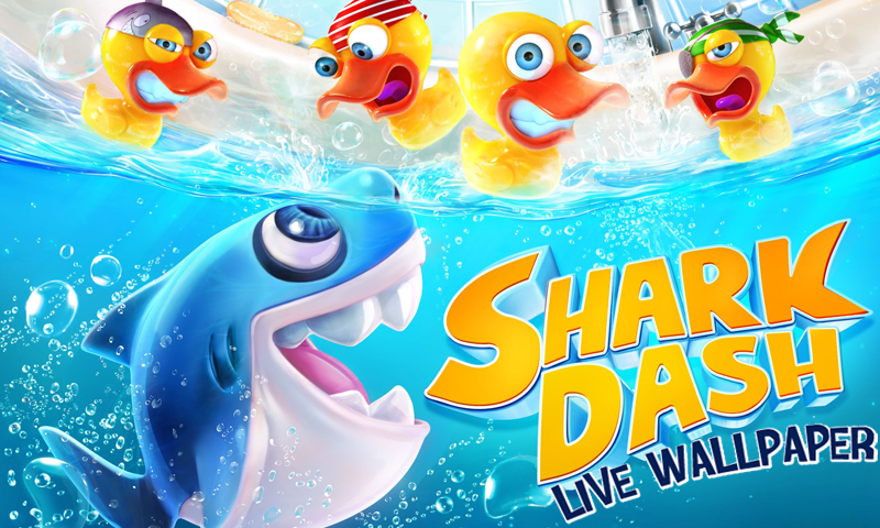 Shark Dash Live Wallpaper Screen 3