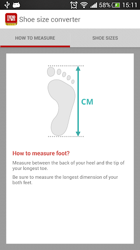 Shoe Size Converter