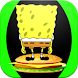 sponge eat burger