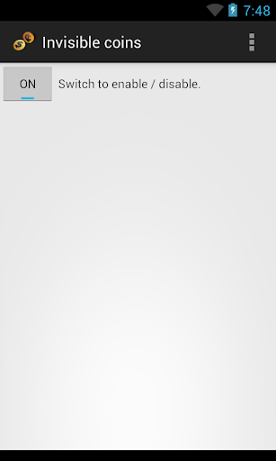 【免費娛樂App】Invisible coins-APP點子