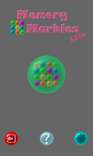 Memory Marbles Lite