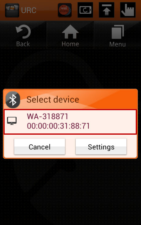    U Stick Remote Controller(URC)- screenshot  