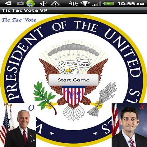 Tic Tac Vote VP Biden vs Ryan LOGO-APP點子