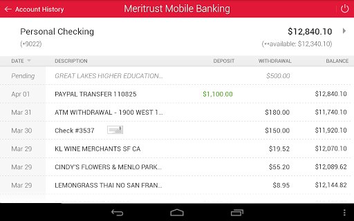 【免費財經App】Meritrust CU Mobile Banking-APP點子