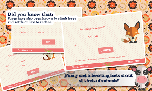 Animal Quiz for kids