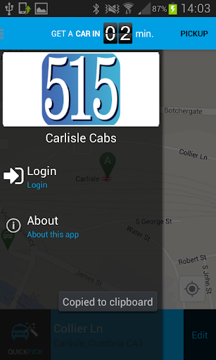 【免費商業App】Carlisle Cabs-APP點子