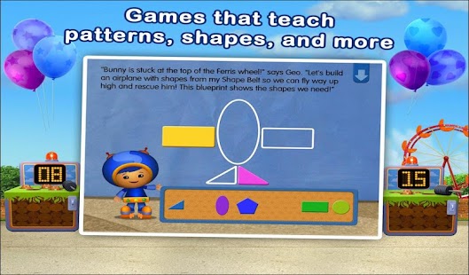 Team Umizoomi Math Racer - Game App for Kids (iPad, Android, Kindle Fire) - YouTube