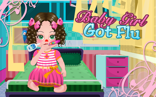 【免費休閒App】Baby Girl Got Flu - Girl Games-APP點子