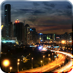 Cover Image of Download City at Night Live Wallpaper 1.2 APK