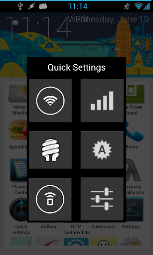 Quick Settings