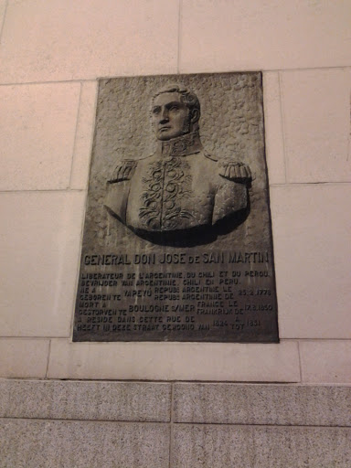 Buste of General Don Jose De San Martin